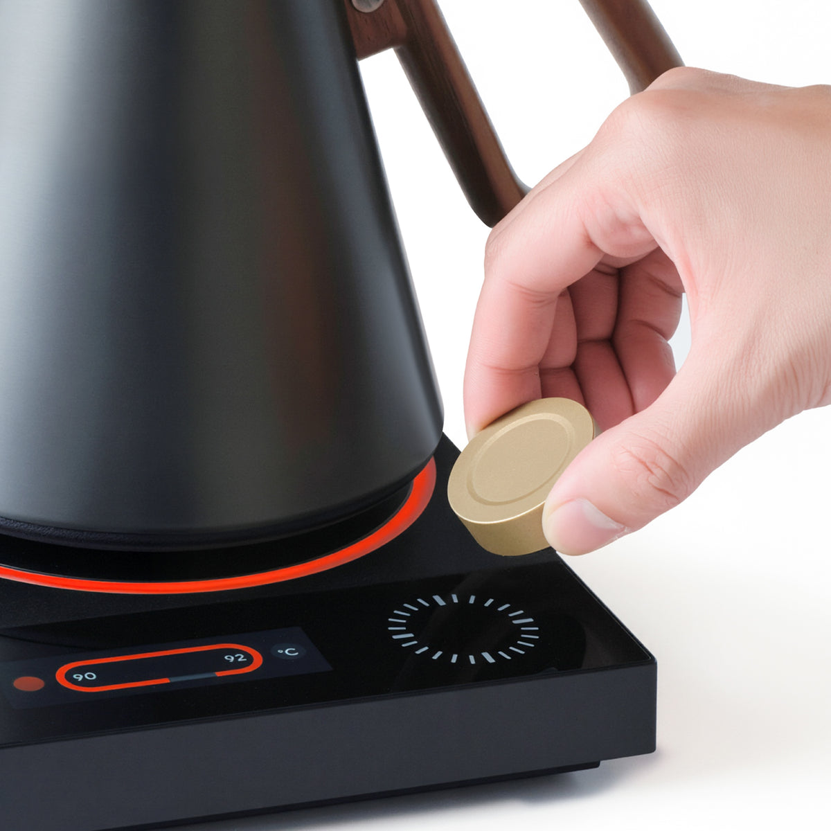 Palatti Magnetic Control Knob (Brass)